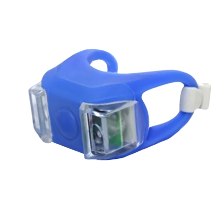 LED Silicone Bicycle Front Rear Light Set 3 Modes Waterproof MTB Mountain Road Bike Cycling Headlight Tail Warning Lamp