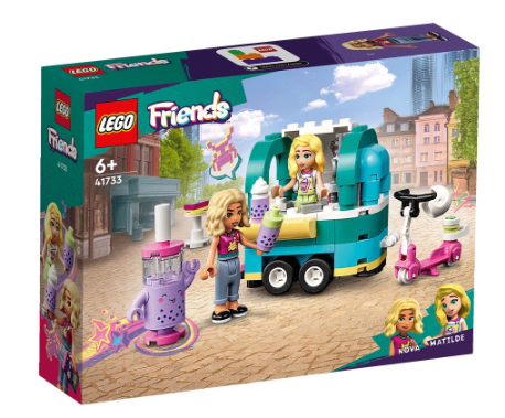 Lego 41733 Friends Mobile Bubble Tea Shop Building Blocks