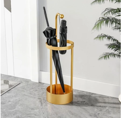 Umbrella Bucket Shelf Umbrella tube Household Creative Umbrella Rack Umbrella rack with Drain Tray