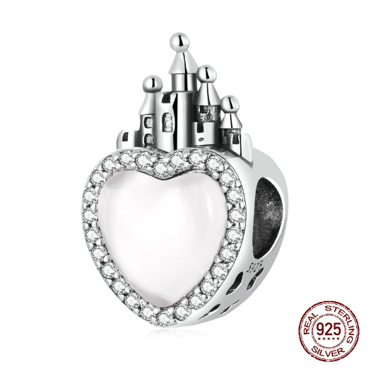 Travel Series Dangle Charms 925 Silver Bracelet Accessories Coffee Football Beads Charm d5