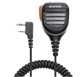 Baofeng Walkie Talkie Handheld Microphone for BF-888S UV-5R UV-82 Handheld Transceiver K head univer