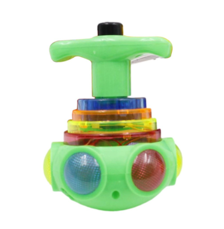 Luminous Gyro Toy Light Laser Spinning Top Toy