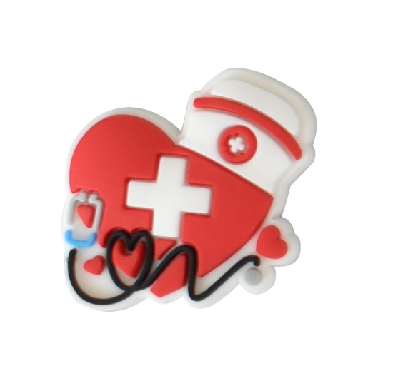 Cartoon Nurse Cap Crocs Jibbitz Medical Shoe Charms Medicine Kit Jibitz Croc Bandag Jibbits Charm for Kids Shoes Accessories Decoration 13