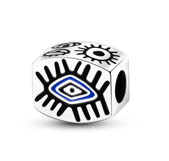 S925 Silver Charm Gorgeous Firework Beads Suitable For Pandora Bracelet Necklace Exquisite Bricolage Jewelry d20