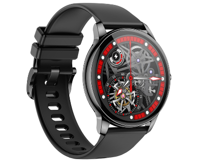 [Non-call version] HOCO Y10 AMOLED Bluetooth 5.0 Smart Watch Men Sports Fitness Tracker 3ATM Waterproof Smartwatch Large HD