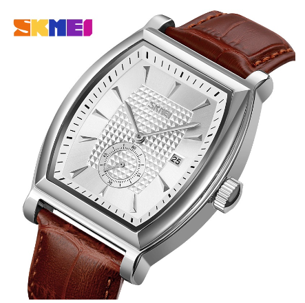 Skmei Business Fashion High-end Men Quartz Watch Leather Strap 9306 F2