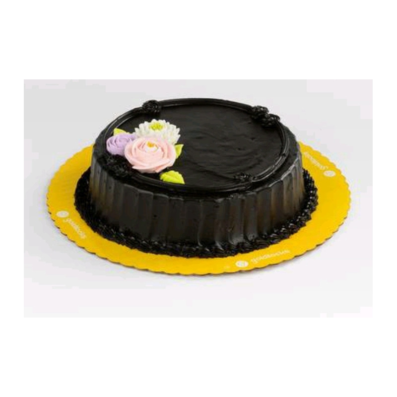 CHOCO CHIFFON 9RND FLOWER