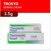 Trosyd Dermal AntiFungal Cream 3.5g - Antifungi, Fungal Ointment, Fungal Cream