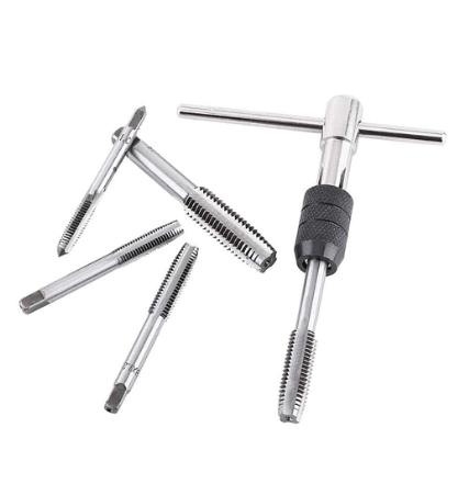 T-type Metal Hand Tools Screw Thread Tap Wrench M6 M7 M8 M10 M12 Tap Set DIY Tool Wrench Set
