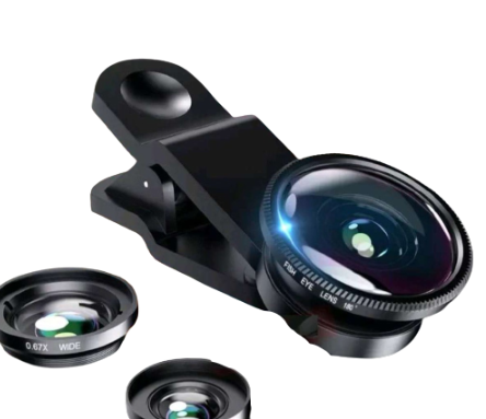 Universal Mobile Phone Lenses 3in1 Fish Eye Lens Wide Angle Macro Lens for Smartphone Fisheye