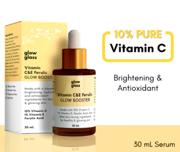 Glow Glass Vitamin C&E Serum Ferulic Glow Booster 30ml