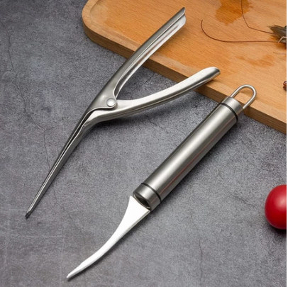 Shrimp Deveiner and Peeler Stainless Steel Shrimp Peeler and Shrimp Cleaner Knife Kitchen Tool