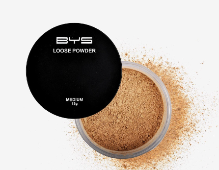 BYS Loose Powder with Puff Medium