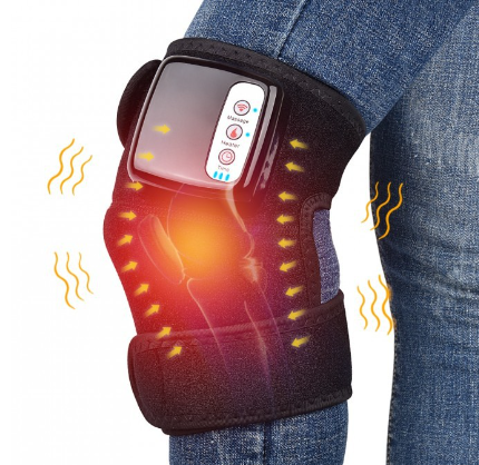 Knee Joint Physiotherapy Massager Quick Effect Electric Heating Massager Pain Relief Rehabilitation Health Care Tool