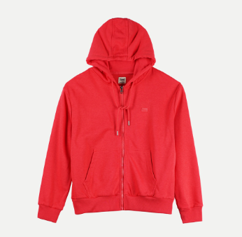 Stylistic Mr. Lee Ladies Basic Hoodie Jacket for Women Trendy Fashion Loose Fit 134291 Pink