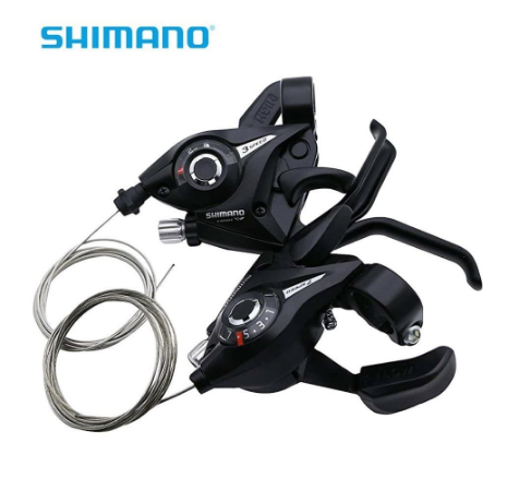 1Pair Shimano V-Brake Combo 3x7 21Speed MTB Bicycle Bike Left & Right Brake Lever Shifter Combo Set