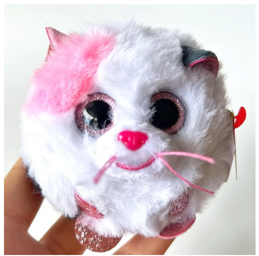 10cm Ty Big Eyes Stuffed Pea Stuffed Bubble Ball Series Animal Collection Unicorn Rat Owl Monkey Boy Girl Birthday Gift A8