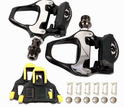 Rackwork SPD-SL Road Bike Pedal PD-R800 Bicycle Self Locking Alloy Bicycle Pedals Clipless MTB Pedal