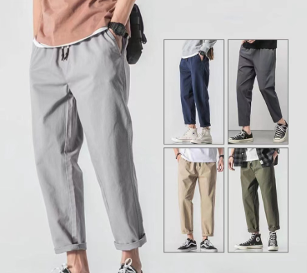 Men's High Quality Chino Casual Korean fashion pants