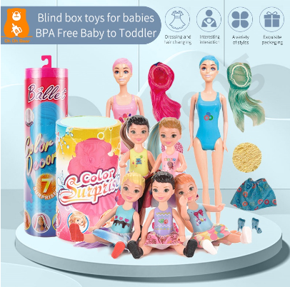 New Surprise Box Dress Up Doll Baby Play House Toy Birthday Gift