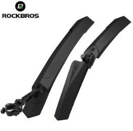 Rockbros Fender Rubber Tail Soft MTB Bike Widen Front Rear Mudguard