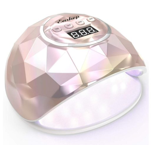 86W Fast Nail Dryer Easkep UV LED Light Gel Nail Polish Curing Lamp for Professional Salon with 4 T