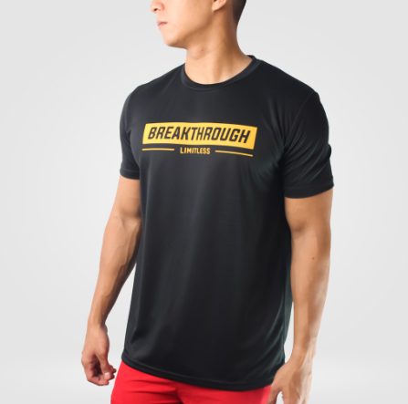 Limitless Breakthrough Thermo Tech Shirt Men's Gym Activewear