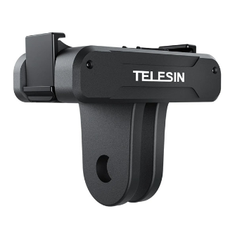 Telesin Two-Claw Magnetic Adapter Mount DJI Action 4 & Action 3 Cameras OA-TPM-T04