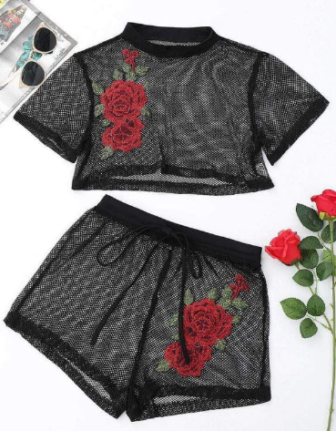 Beach Terno Cover Up See Through