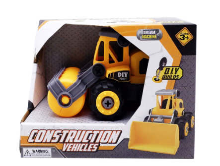 Dream Machine Construction Vehicle Road Roller Machine