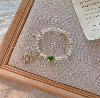 Bracelet Female fashion Gold Natural Pearl Bracelet