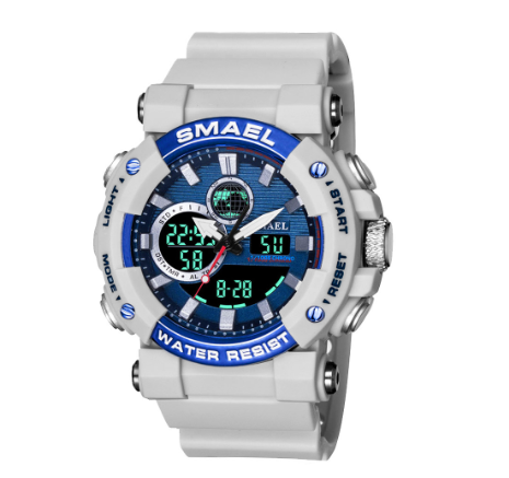 Original SMAEL Multifunction Military Men Watches Dual Time Display Electronic Sport Stopwatch Waterproof Wrist Watch m3