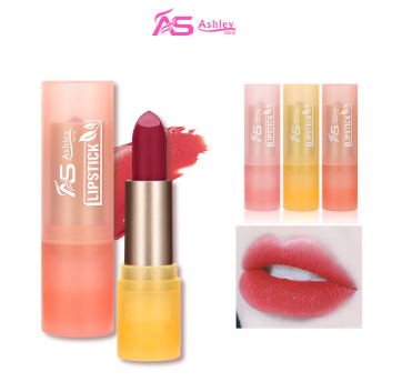 Ashley Shine Lipstick Long Lasting Waterproof Moisturize Hydrate Non-Stick cup Lipstick 3.5G