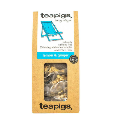 Teapigs Lemon & Ginger  15 Tea Temples