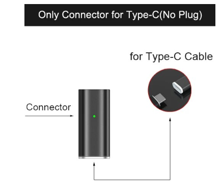 Fast Charging Magnetic Adapter For Samsung Xiaomi Huawei Google Type C To Type C Micro To Micro USB Cable Charger USB C Adapter