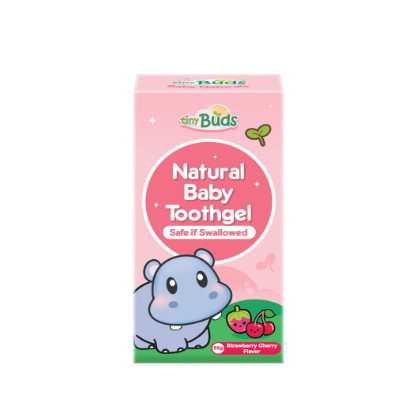 Tiny Buds Baby Toothgel Stage 1  Strawberry Cherry 55g