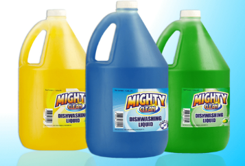 Mighty Clean Dishwashing Liquid Lemon - DWL (yellow) - 1 Gallon