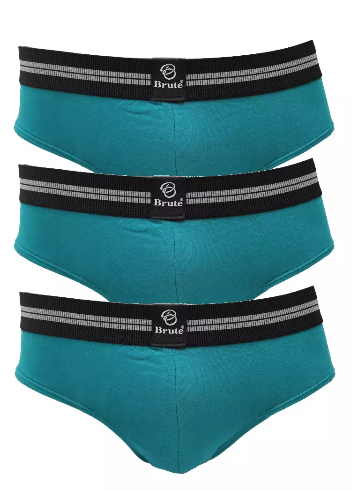 Brute Premium Modal Briefs - Hipster Ocean (pack of 3's)