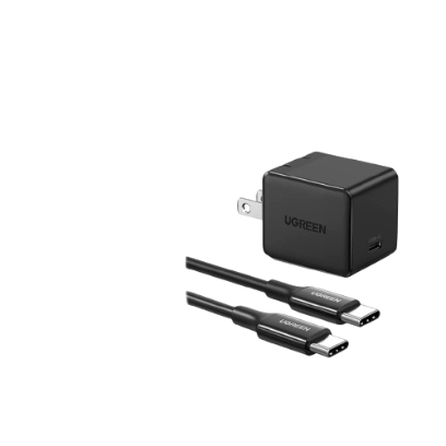 UGREEN 25W PD Fast Charger + USB-C Charging Cable - PH