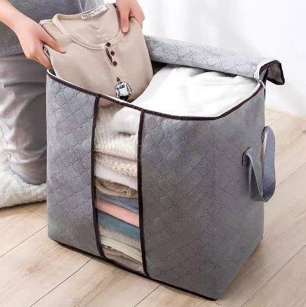 Foldable Clothes Pillow Blanket Closet Underbed Storage Bag Organizer
