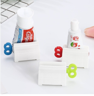 Multifunctional Portable Manual Toothpaste Dispenser Cream Squeezer Bathroom