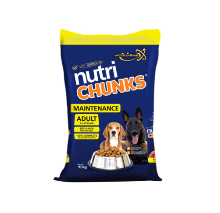 Nutri Chunks Maintenance Adult Beef 10kg