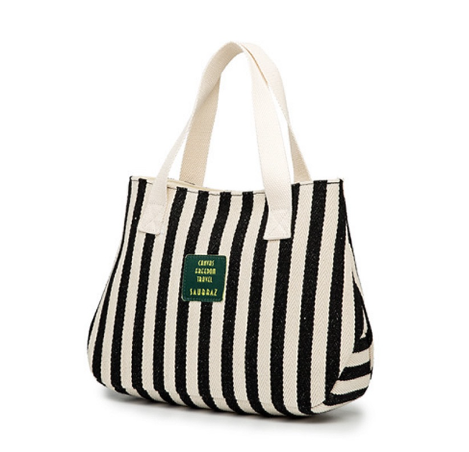 Korean Cute Canvas Bucket Mini Tote For Women Bags