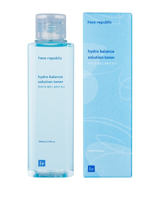Hydro Balance Solution Toner Dry Skin Moisturizing Hyaluronic Acid Panthenol Vegan 160ML