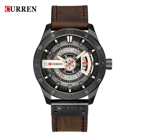 CURREN Men Watches Fashion Casual Military Quartz Sports Waterproof 8301X 001