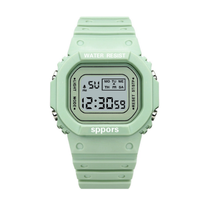 Electronic Watch Student Sport Fashion Water Proof Luminous Timing Alarm Time