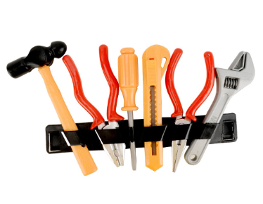 SUP-6Pcs Simulation Wrench Pliers Hammer Set Building Tool Kit Kids Construction Toy