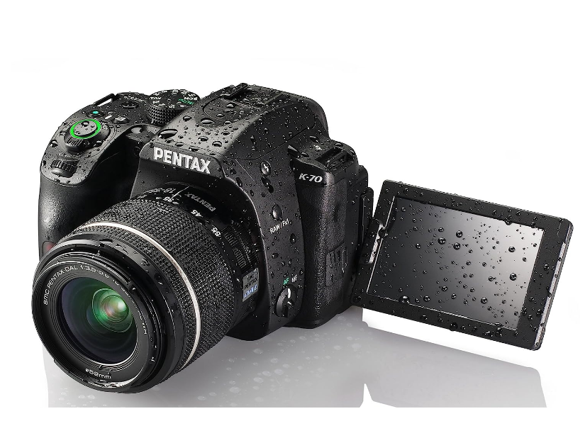 Pentax K70 Black Water-Resist DSLR 24mpx DSLR