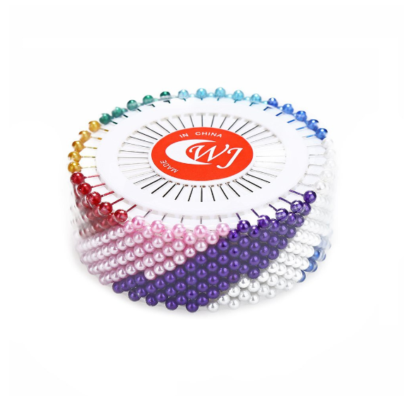 480Pcs Sewing Pearl Pins Round Pins Arts and Crafts Sewing Material
