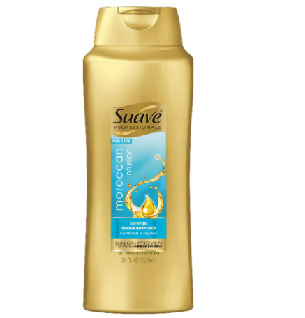 Suave Moroccan Infusion Shine Shampoo 28oz